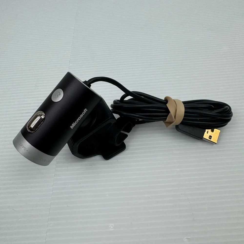 Microsoft LifeCam Cinema 720p HD Wide Screen Camera Webcam Model 1393 Tested